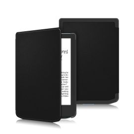LEATHER Klapphülle für PocketBook Verse Pro schwarz