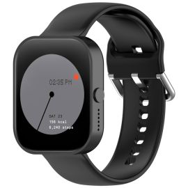 SILICONE Wechselarmband für CMF Watch Pro 2 schwarz