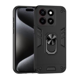 CAMPROTECT Hülle mit Halterung für ZTE Blade A35 schwarz