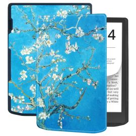 ART Klapphülle für Pocketbook InkPad 4 743G / InkPad Color 3 743K3 / InkPad Color 2 743 APRICOT BLOSSOM
