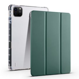 CRYSTAL Flip Case Apple iPad Pro 13 2024 / M5 2025 dunkelgrün