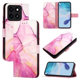 ART MARBLE Wallet Hülle für ZTE Blade A35 PINK