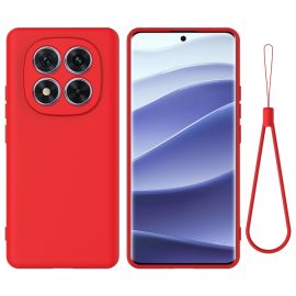 RUBBER Schutzhülle für Xiaomi Redmi Note 14 Pro 5G / Poco X7 rot