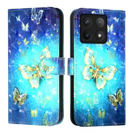 ART Geldbörsenhülle für Xiaomi 14T Pro BLUE BUTTERFLY