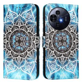 ART Wallet Cover für TCL 50 Pro NxtPaper BLUE MANDALA