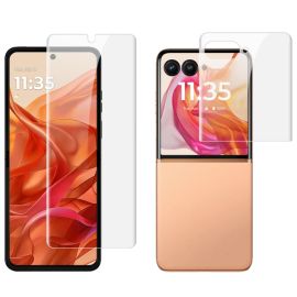 IMAK HYDROGEL SET Schutzfolienset für Motorola Razr 50 Ultra