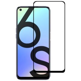 3D gehärtetes Glas Realme 6s schwarz