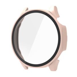 PC FULL COVER Kunststoffabdeckung mit Glas für Huawei Watch GT 5 46mm rosa