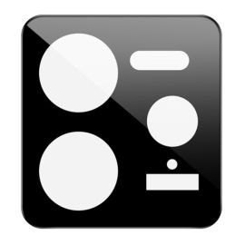 IMAK EINFACHE INSTALLATION Kameraglas Realme GT7 Pro 5G BLACK