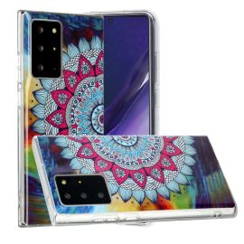 ART TPU Luminous Hülle Samsung Galaxy Note 20 Ultra HALF FLOWER