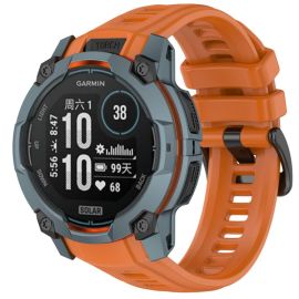 SILICONE Wechselarmband für Garmin Instinct 3 50mm orange