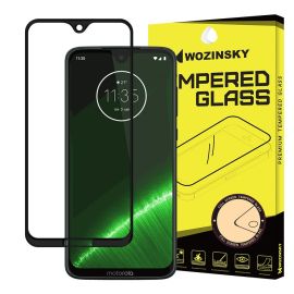 3D gehärtetes Glas Motorola Moto G7 schwarz