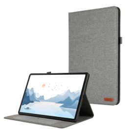 FABRIC Flip Cover für Lenovo Tab P12 grau