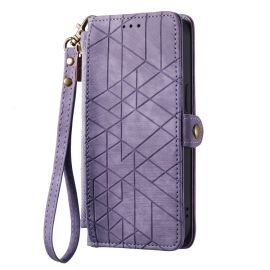 GEOM Wallet Case für Apple iPhone 15 Pro Max lila