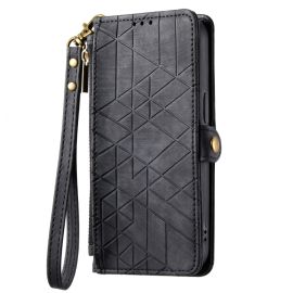 GEOM Wallet Case für Apple iPhone 15 Pro Max schwarz