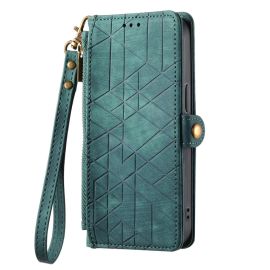 GEOM Wallet Case für Apple iPhone 15 Pro Max grün