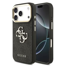 GUESS 4G METAL Schutzhülle für Apple iPhone 17 Pro GREY