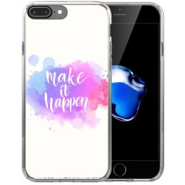 PROTEMIO MY ART kryt Apple iPhone 7 Plus / 8 Plus MAKE IT HAPPEN (014)