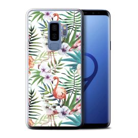 PROTEMIO MY ART kryt Samsung Galaxy S9 Plus FLAMINGOS (009)