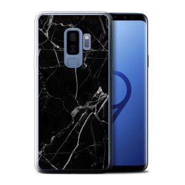 PROTEMIO MY ART kryt Samsung Galaxy S9 Plus BLACK MARBLE (142)