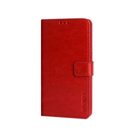 IDEWEI Brieftaschenhülle Vivo Y76 5G rot