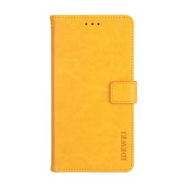 IDEWEI Brieftaschenhülle Xiaomi 11T / 11T Pro gelb