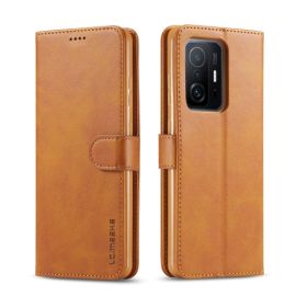 IMEEKE Wallet Cover für Xiaomi 11T / 11T Pro hellbraun