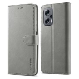 IMEEKE Wallet Cover Xiaomi Poco M5 grau