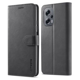 IMEEKE Wallet Cover Xiaomi Poco M5 schwarz