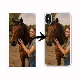 Cover mit individuellem Apple iPhone XS Max Aufdruck