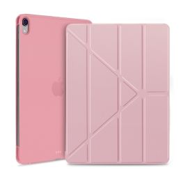 LEATHER Flip Cover Apple iPad Pro 11 2020 / 2018 rosa