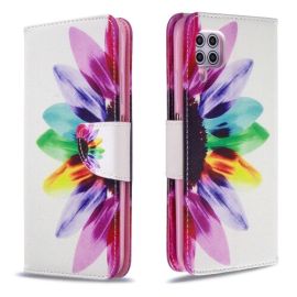 ART Huawei P40 Lite FLOWER Wallet Cover