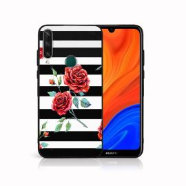 MY ART Schutzhülle Huawei Y6p SCHWARZ UND WEISS (034)