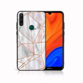 MY ART Schutzhülle Huawei Y6p ROSA MARMOR (143)