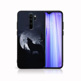MY ART Silikonhülle Xiaomi Redmi Note 8 Pro WOLF (044)
