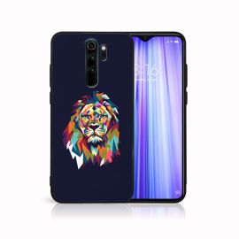MY ART Silikonhülle Xiaomi Redmi Note 8 Pro LION (046)