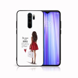 MY ART Silikonhülle Xiaomi Redmi Note 8 Pro RED DRESS (137)