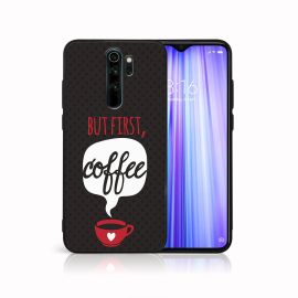 MY ART Silikonhülle Xiaomi Redmi Note 8 Pro COFFEE (056)