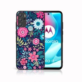 MY ART Silikonhülle Motorola Moto G60s FLORA (038)