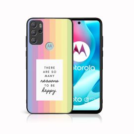 MY ART Silikonhülle Motorola Moto G60s REASONS (040)