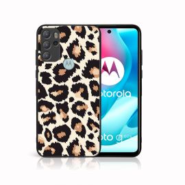 MY ART Silikonhülle Motorola Moto G60s LEOPARD (047)
