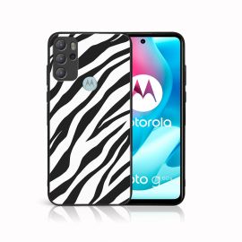 MY ART Silikonhülle Motorola Moto G60s ZEBRA (049)