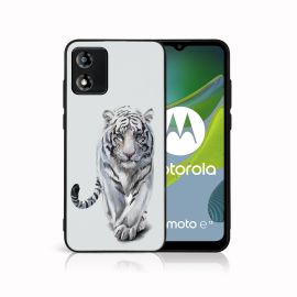 MY ART Schutzhülle für Motorola Moto E13 TIGER (243)