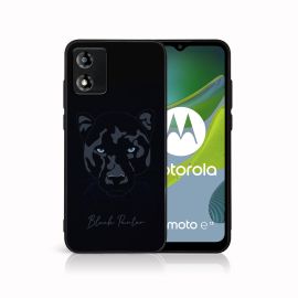 MY ART Schutzhülle für Motorola Moto E13 PANTHER (245)