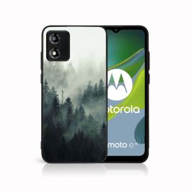 MY ART Schutzhülle für Motorola Moto E13 FOREST (248)
