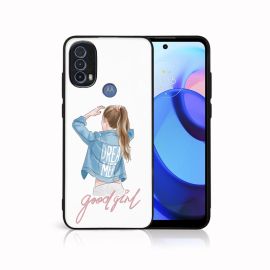 MY ART Schutzhülle Motorola Moto E30 / E40 GOOD GIRL (130)
