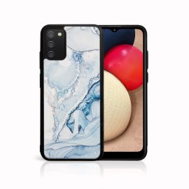 MY ART Schutzhülle Samsung Galaxy A02s BLUE (149)