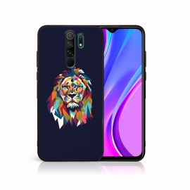 MY ART Silikonhülle Xiaomi Redmi 9 LION (046)