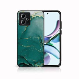 MY ART Schutzhülle für Motorola Moto G54 5G / G54 5G Power Edition GREEN MARBLE (145)