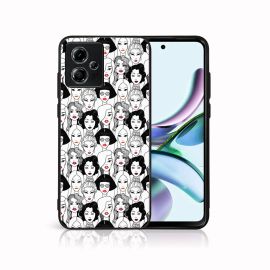 MY ART Schutzhülle für Motorola Moto G54 5G / G54 5G Power Edition LIPPENSTIFT (174)